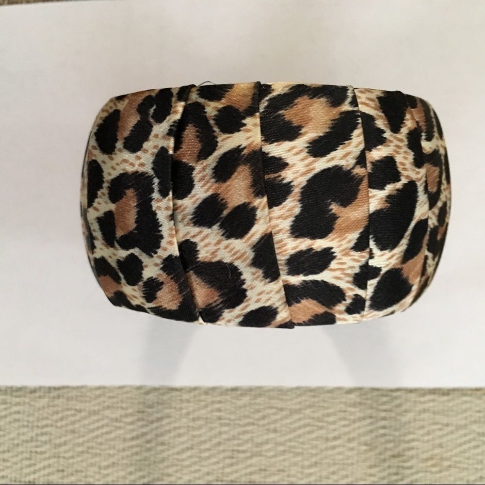 Leopard Print animal print bangle bracelet
